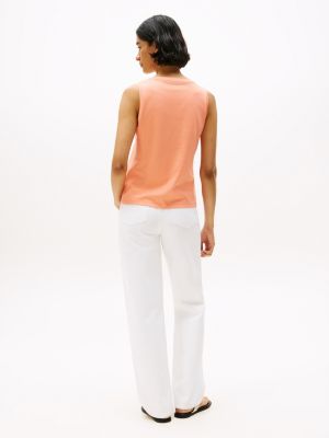 Drapey V-Neck Tank Top | Tommy Hilfiger