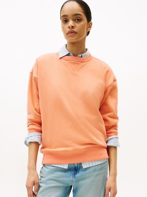 Crewneck Sweatshirt, Peach Dusk