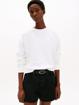 Crewneck Sweatshirt, Optic White