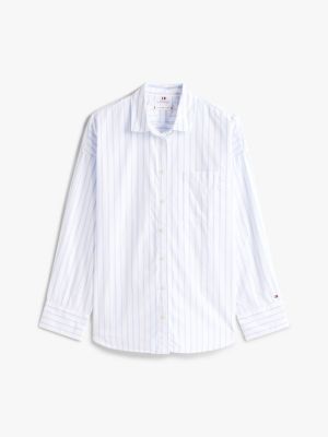 Relaxed Fit Stripe Shirt | Tommy Hilfiger