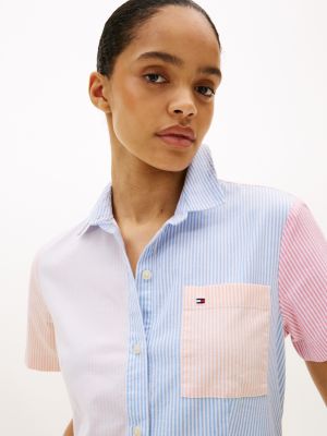 Multistripe Oxford Shirtdress | Tommy Hilfiger USA