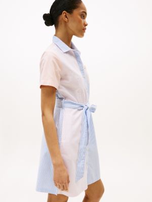 Multistripe Oxford Shirtdress | Tommy Hilfiger USA