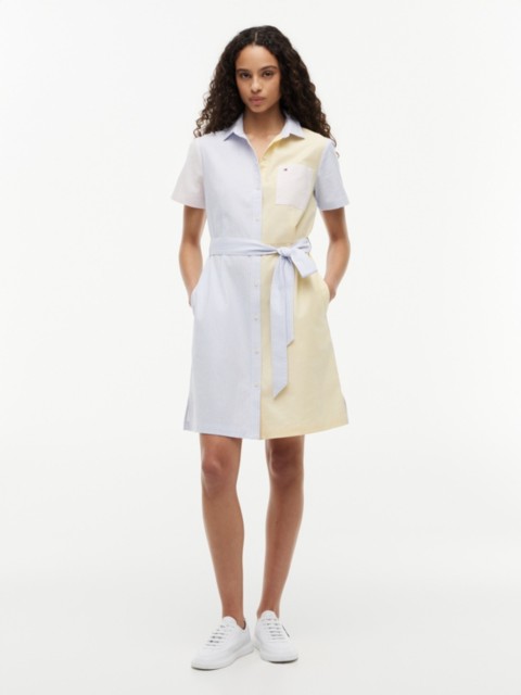 Tommy Hilfiger Multistripe Oxford Shirtdress