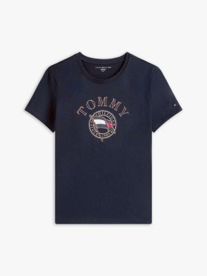 Tシャツ・カットソー NOT4NERD Pointed Logo TShirts Blue TS080BL Prada Stretch Cotton T-Shirt with Logo | Saks Fifth Avenue