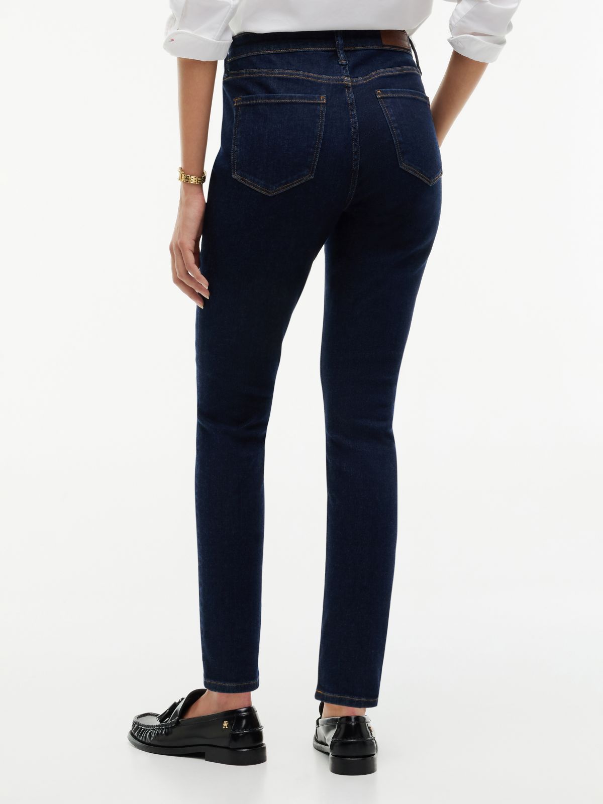 All-Day Sculpt Denim Skinny Jean — Rinse Blue
