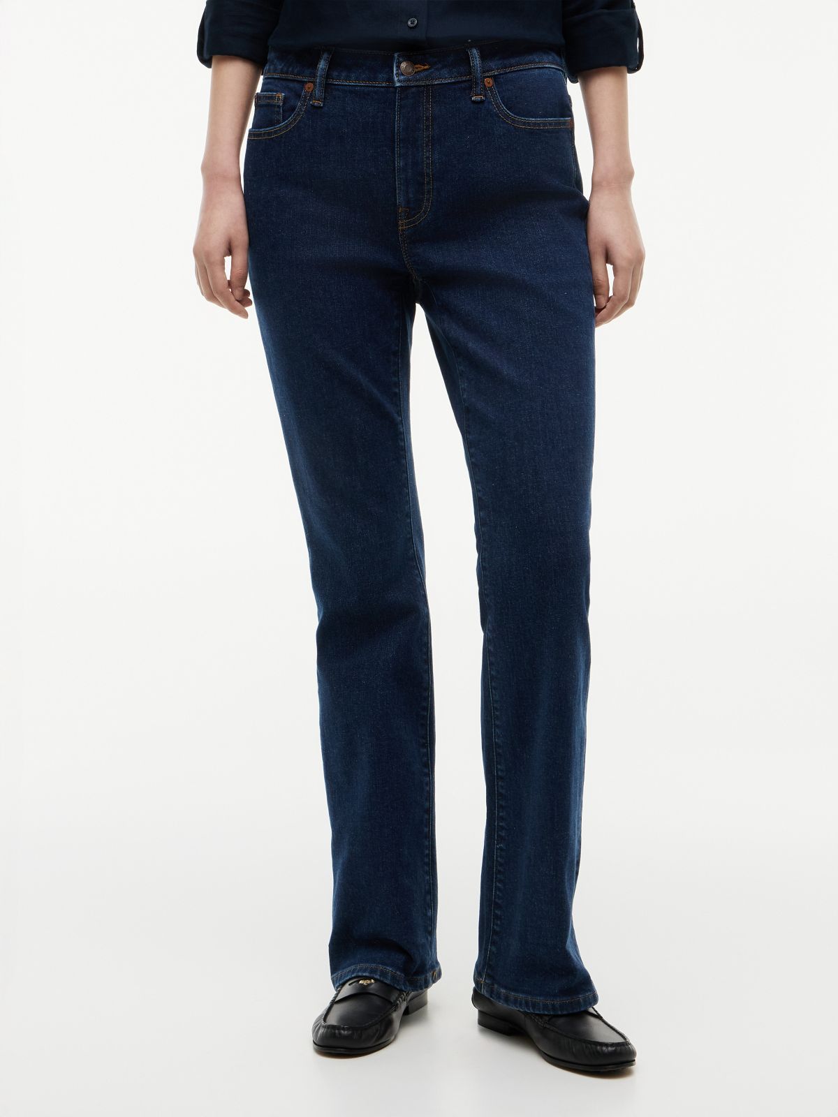 All-Day Sculpt Denim Bootcut Jean — Rinse