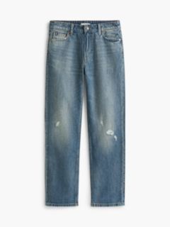 High-Rise Classic Straight Jean — Medium Dark Wash 7