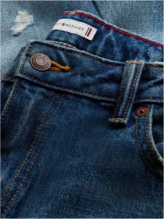 High-Rise Classic Straight Jean — Medium Dark Wash 9