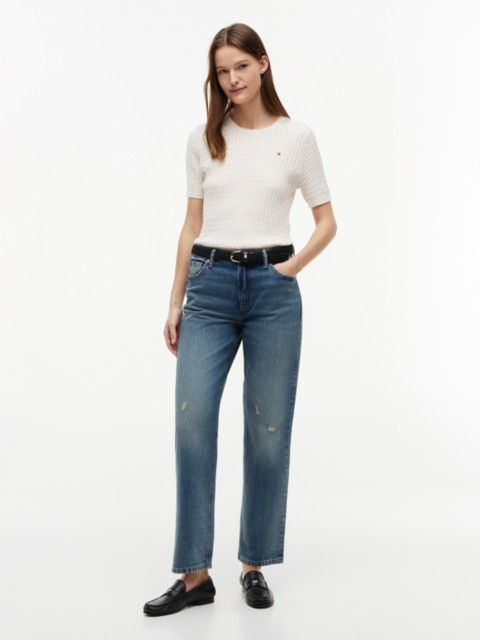 Женские джинсы Tommy Hilfiger High-Rise Classic Straight Jean