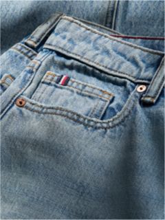 High-Rise Classic Straight Jean — Medium Light Wash 6