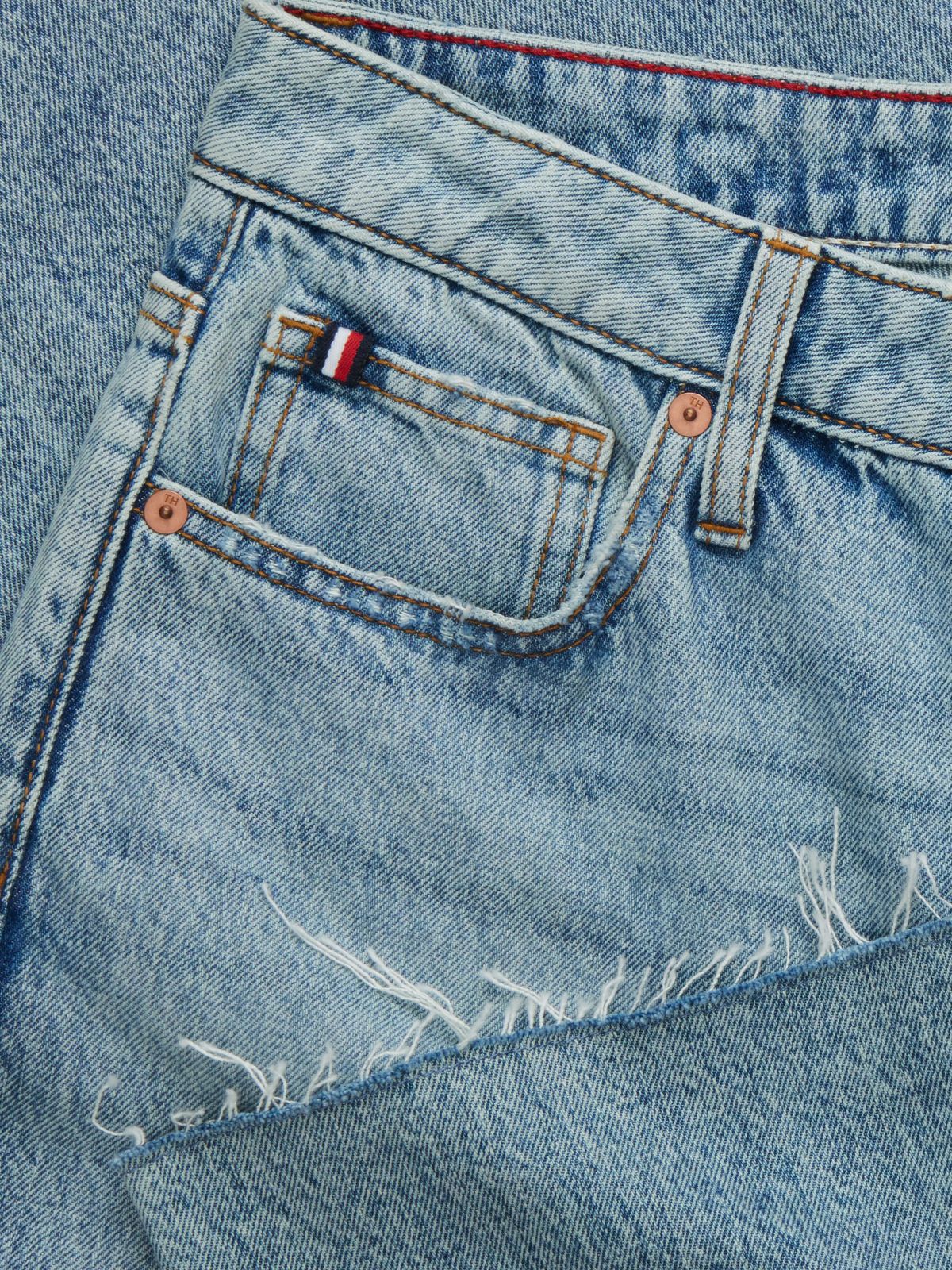 High-Rise Modern Wide Leg Jean — Medium Wash