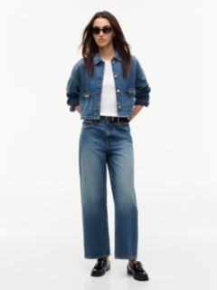High-Rise Modern Wide Leg Jean — Medium Wash 2