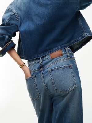 Женские джинсы Tommy Hilfiger High-Rise Modern Wide Leg Jean — фото 4