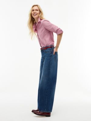 Женские джинсы Tommy Hilfiger High-Rise Wide Leg Jean — фото 3