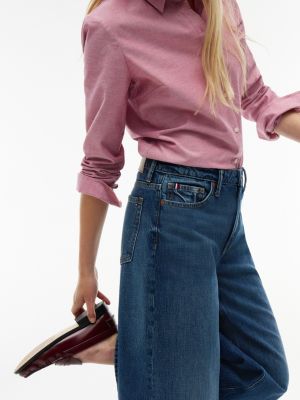 Женские джинсы Tommy Hilfiger High-Rise Wide Leg Jean — фото 5