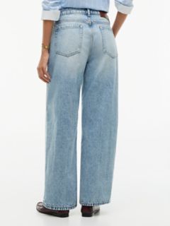 High-Rise Wide Leg Jean — Medium Wash 6