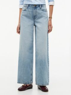 High-Rise Wide Leg Jean — Medium Wash 1