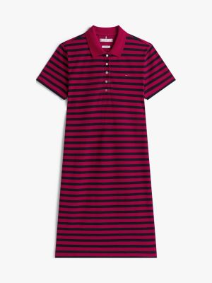 Slim Fit Stripe Polo Dress | Tommy Hilfiger USA