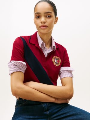 Banner Stripe Stretch-Cotton Polo | Tommy Hilfiger