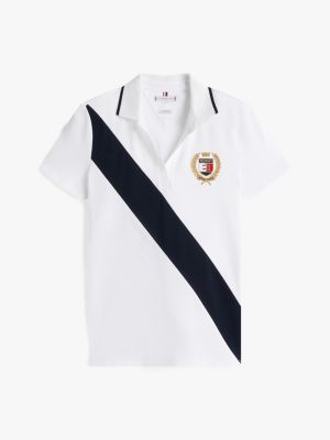 Banner Stripe Stretch-Cotton Polo | Tommy Hilfiger