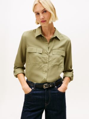 Lightweight Utility Shirt, Faded Olive