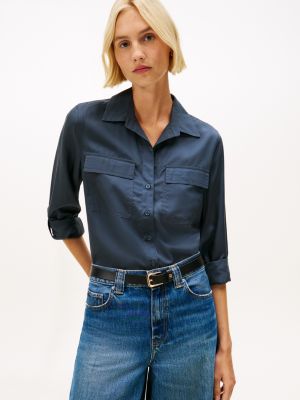 Lightweight Utility Shirt, Military Denim
