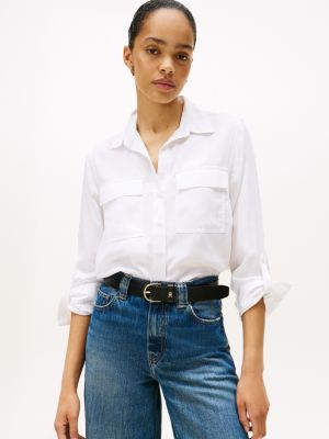 Lightweight Utility Shirt, Optic White