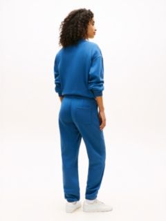 Varsity Tommy Logo Sweatpant — Fossil Blue 4
