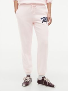 Varsity Tommy Logo Sweatpant — Pink Heather 1