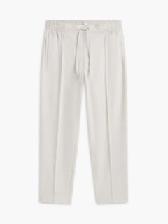 Tapered Drawstring Jogger Pant — Newsprint 5