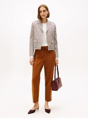 Tapered Drawstring Pant, Ginger Clay
