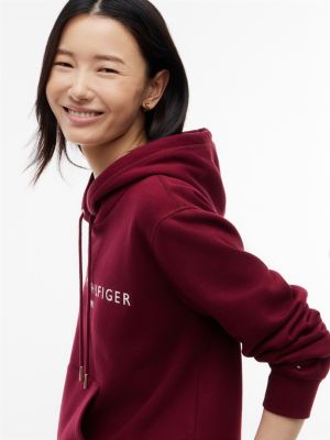 Женские худи Tommy Hilfiger Tommy Logo Fleece — фото 3