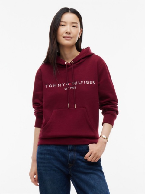 Женские худи Tommy Hilfiger Tommy Logo Fleece