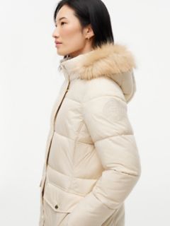 Hooded Puffer Coat — Classic Beige 4