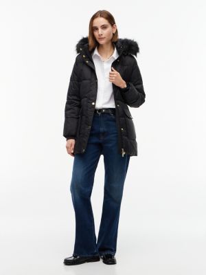 Женские куртки Tommy Hilfiger Hooded Puffer Coat — фото 2