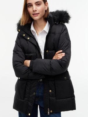 Женские куртки Tommy Hilfiger Hooded Puffer Coat — фото 3