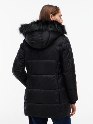 Женские куртки Tommy Hilfiger Hooded Puffer Coat — фото 5