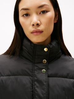 Hooded Puffer Coat — Black 7