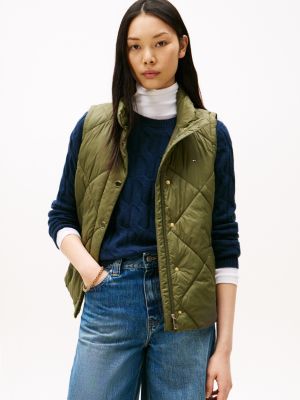 Insulated Quilted Vest, Utility Olive