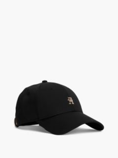 Monogram Logo Baseball Cap — Black 1