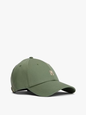 Monogram Logo Baseball Cap, Desert Olive