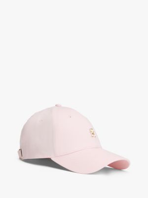 Monogram Logo Baseball Cap, Light Pink