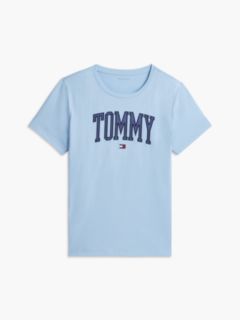 Varsity Tommy Logo T-Shirt — Blue 5