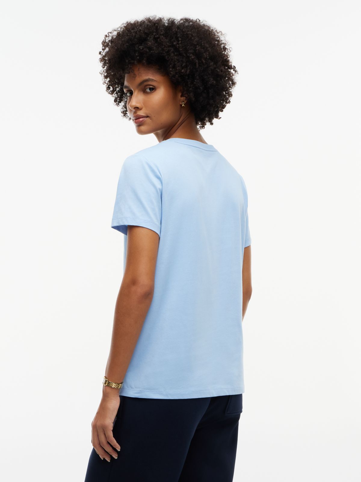 Varsity Tommy Logo T-Shirt — Blue