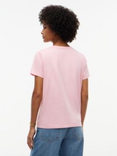 Varsity Tommy Logo T-Shirt — Pink 4