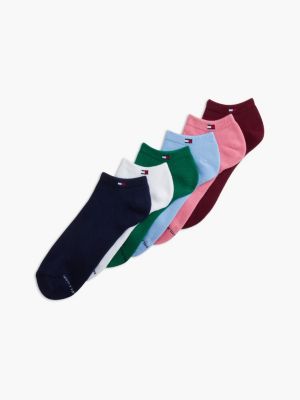 Multicolor Ankle Sock 6-Pack, Mystic Pink/Multi