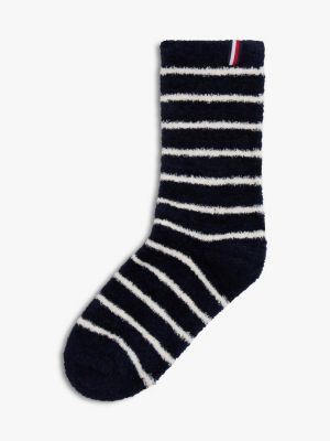 Stripe Crew Sock, Nordic Navy / Multi