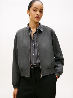 Bomber Jacket, Dark Charcoal