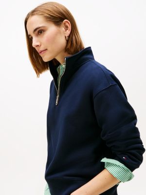 Fleece Quarter-Zip Sweatshirt | Tommy Hilfiger