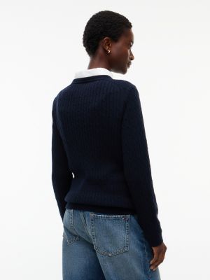Cable Knit Sweater | Tommy Hilfiger